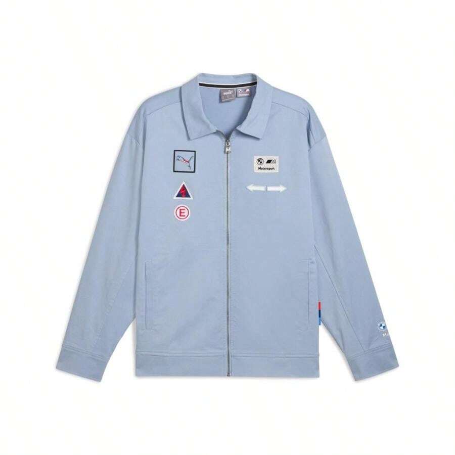 Men's  M Motorsport Coach Jacket - Blue Wash - View 1