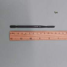 1pc Double Headed Eyelash Perm Lifting Brush Portable Lamination Eyelashes Separating Lash Lift Eyelash Extension Tool Detail Brush,Eyebrow Brush,Eyeshadow Brush,Spoolie,Spoolie Brush - Black - View 17