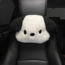 Car Headrest Neck Pillow Lumbar Support Sweet Dog Car Backrest Lumbar Support