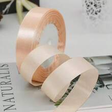 Rainbow Ribbon Solid Series 10 Colors Double Sided Satin Ribbon Used For Gift Packaging, Happy Birthday Party Decoration, Wedding Decoration, And Bouquet Decoration