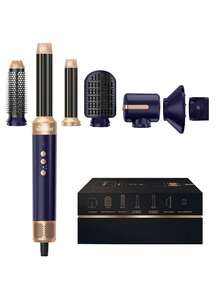 ATOPSKINS Multifunctional All-In-One Hair Styler Set, High Speed ​​Hot Air Blow Dryer Brush Set For Curling, Quick Drying, Straightening - Multifunctional Hair Styling Tool With Multiple Attachments - US A Type Plug(110-127V) - View 15