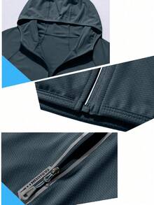 1pc Summer Outdoor Sports Lightweight Breathable Quick-Dry Jacket Fishing