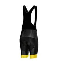 Men's Cycle Jersey Set Bicycle Bib Short Set 3D-Printed Solid Color Smile Pattern Sports Clothing Apparel Reflective Stripe 3 Rear Pockets Gel Pad