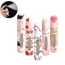 1 件 5ML 卡通动物香水喷雾瓶 - 可爱兔子和猫咪图案，便携式旅行雾化器，可再填充迷你化妆品香水瓶，时尚实用的设计，适合随时随地使用香水。 - 彩色 - 查看 2