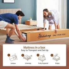 Mattress & Box Spring Sets - Білий Коричневий - Переглянути 7