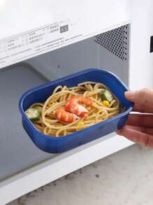 1pc Microwaveable Cartoon Sealed Lunch Box, Office Workers' Heated Lunch Box, Anti-Drop Lunch Box, Portable Lunch Box