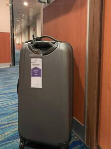 10 pièces Étiquette de bagage pour les essentiels de croisière, porte-étiquette de bagage de croisière, étiquettes de bagage de croisière transparentes pour toutes les compagnies de croisière. Essentiels de voyage, pour sac à dos de voyage, bagage, valise, fournitures scolaires, vacances, camping, accessoires de valise (19 cm * 9 cm)