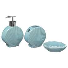 Bathroom Kit Lavatory Liquid Soap Holder / Seabed 01 - Blue - View 5
