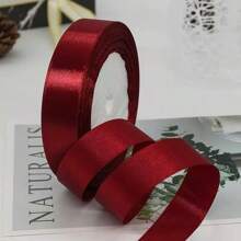 Rainbow Ribbon Solid Series 10 Colors Double Sided Satin Ribbon Used For Gift Packaging, Happy Birthday Party Decoration, Wedding Decoration, And Bouquet Decoration