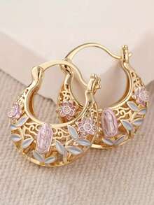 1 Pair Elegant Drop Earrings For Women For Wedding Engagement Anniversary Party Jewelry Valentine's Day Gift - 1# - View 12