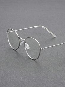 1pc Men Clear Glasses For Reading Eye Protection Daily School Life Clohing Accessories