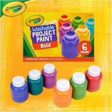 Pintura lavable para niños , varios colores brillantes, suministros de pintura, 6 unidades - Péndulo de pintura - Ver 6