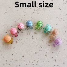Luminous Shoes Accessory Set, Adorable 3D Cartoon Turtle Detachable Glowing Decorative Parts, Luminous Beach Shoes Pendant, Perfect Gift For Party And Holiday