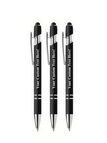 1/3/6/12/24pcs Customized Copywriting Inspirational Pen Ballpoint Pen Teacher Colleagues School Office Supplies Black Ink Inspirational Graduation Gift Father's Day, Easter, Graduation Season, Wedding,Back To School,School Supplies