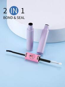 1 Lash Cluster Glue And Sealer (6ml), Strong Hold, Long-Lasting, Latex-Free, Waterproof, Gentle, Quick-Drying False Eyelash Glue. Suitable For Sensitive Eyes. DIY Eyelash Extension Glue For All-Day Wear, Non-Irritating. (Black Adhesive, Transparent Sealer 2-In-1) Lash Cluster Glue - Black - View 8
