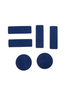 1套替换装自粘鞋补片，超细纤维皮革通用鞋跟孔垫，耐用运动鞋修补垫，运动鞋修补贴片 - 耐用超细纤维和涤纶鞋跟孔修补贴，适用于运动鞋和休闲鞋 | 多种颜色可选，用于修补磨损 - 彩色 - 查看 14