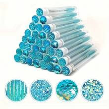 20pcs/Set Disposable Eyelash Brush, Eyelash Comb, Diamond Eyelash Brush, Eyelash Curler, Makeup Tools, Eyelash Extension Kit (Include Tube Eyelash Comb) - Multicolor - View 8