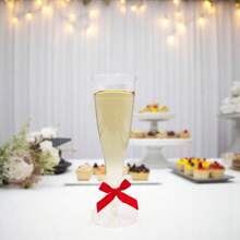 25/10/5 pièces Tasse haute de 155ml, en matière plastique, réutilisable, convient pour les boissons froides, les boissons chaudes, les desserts, les jus, le thé noir, etc. Convient pour les mariages, les anniversaires, la Saint-Valentin, Halloween, Noël et toutes sortes d'événements festifs