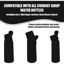 2pcs Handle Compatible With Up Bottle, Silicone Bottle Handle Attachment Bottle Grip Holder Strap Accessories Carrying Sport Event Home (Black) - (Màu xanh da trời) - Xem 3