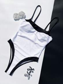 Sexy Backless Halter Tie-Up Monokini Swimsuit