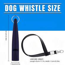 Dog Training Whistle, Dog Recall Whistle, Long Distance Loud Sound, Outdoor Dog Training Whistle With Lanyard, Black, Suitable For Most Dog Breeds - Multicolor - View 7