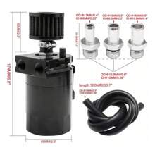 Colector de aceite de turbina de doble puerto (con deflector) Separación de petróleo y gas de alta eficiencia.