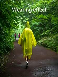 Portable Disposable Compressed Raincoat Ball, Outdoor Travel Camping Waterproof Rain Poncho For Men And Women - Multicolor - View 4