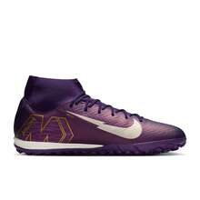 Nike Men's ZM SUPERFLY 10 ACADEMY KM TF Football/Soccer Shoes, High-Top FQ8333-500 - Purple - View 2