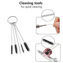 Professional Cordless Airbrush Kit USB Rechargeable, Portable & Lightweight For Painting, Makeup, Haircuts, Nail Art & More With Cleaning Brushes Tools