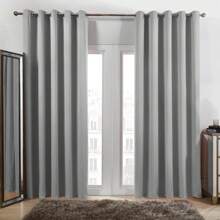 Eyelet Blackout Curtains  Of Thermal Ring Top Ready Made Luxury