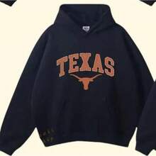 Hoodies For Men Vintage Sport Teams  Collection Unisex Crewneck Black Hoodie, Graphic Team Collection Hoodie, Gift For  Fans Sudaderas Para Hombre - 德州 - 查看 1