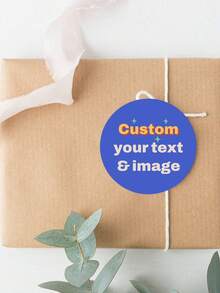 1-240個客製化標籤 - 防水抗紫外線，自訂圖片標誌文字。圓形貼紙、感謝標籤、禮物、裝飾、畢業、開學、男士、女士、家庭、朋友、週年紀念、生日、母親節禮物、個性化禮物 - 彩色 - 查看 47