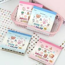 1 Sách 24 Tờ 1600 Miếng Dán Mini Dễ Thương Kawaii, Lý Tưởng Cho Nghệ Thuật Làm Móng Tự Làm, Làm Sổ Lưu Niệm, Trang Trí Lịch, Nhiều Lễ Hội, Bền Và Dính, Đồ Dùng Học Tập, Quay Lại Trường Học - Một cỡ - Xem 6