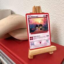 Personalisierte Jahrestags-Karte - Personalisierte Jahrestags-Geschenke - Jahrestags-Geschenk - Geschenk für Ihn - Geschenk für Sie - Valentinstag-Geschenk, ein- oder doppelseitige personalisierte Karte, das beste Geschenk für Ihre Liebsten