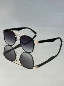 Ochelari de soare cu ramă retro metalică, la modă, clasici și noi, pentru femei și bărbați, potriviți pentru podium, exterior, stil stradal, plajă, zilnic, petrecere, piscină, birou, naveta, eleganți