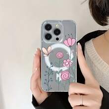 Compatible con phone 16 Pro, 15/14 Plus, 13/12/11 Pro, este innovador y elegante teléfono magnético de acrílico transparente ofrece gran resistencia. Presenta un diseño clásico mixto y ofrece alta calidad tanto para hombres como para mujeres. - Colores mixtos 1 - Ver 7