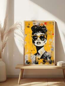 Audrey Yellow Decorative Frames – Ideal Frame For Living Room, - Mocha Brown - View 4