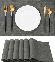 Washable Vinyl Placemats Set Of 4 For Indoor/Outdoor Use - A-cappuccino - View 1