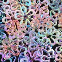 10 hạt Acrylic UV hình hoa cúc lớn 43mm nhiều màu, thích hợp làm đồ trang sức thủ công DIY, phụ kiện, phụ kiện tóc, giày dép, quần áo, bút hạt cườm - tự làm lấy - Xem 3