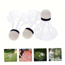 12 Packs Wind-Resistant Nylon Shuttlecocks - PA Material Badminton Birds For Training & Competitive Play, Aerodynamic Design Enhances Flight Stability (Outdoor/Indoor Use, Perfect For Athletes & Enthusiasts)