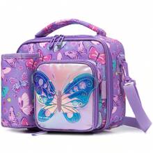 1pc Lunch For Girls Cute Girls Crossbody Bag Kids Lunch Bag For Girls Insulated Hot And Cold Fresh-Keeping Bag With Adjustable Shoulder Strap Back To School For 3-14 Age - Multicolor Girls Lunch Bag - View 19