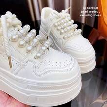 46 piezas de Joyería DIY con cuentas de perlas, accesorios en forma de estrella de cinco puntas de color gelatina para zapatos blancos, zapatos deportivos y casuales, hebillas para cordones - Multicolor - Ver 5