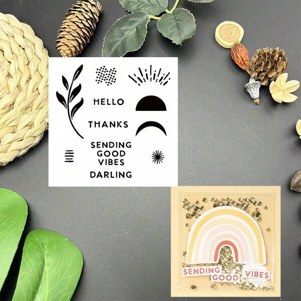 PEACEFUL PIER Metal Cutting Dies And Stamps Stencils For DIY Scrapbooking Photo Album Die Cut Embossing Paper Card New Dies And Stamps 2025