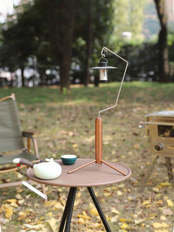 Trípode multifunción de 3 patas, soporte de escritorio organizador, soporte para lámpara de cisne, accesorio de luz portátil para camping al aire libre