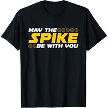 Msay The Spike Be With You - Beach Volleyball T-ShirtMade From Premium 220g Heavyweight 100% Cotton For A Soft, Structured Feel. Featuring A Unisex Fit Suitable For Both Men Clothing And Ropa De Hombre, It's Perfect For Daily Wear, Work, Parties, Or Travel. Whether You're Looking For Streetwear Or A Stylish Yet Comfortable Look, This Is An Ideal Addition To Your Wardrobe. Great Gift Idea For Birthdays, Holidays, Or Casual Outings. Durable, Breathable, And Easy To Pair With Any Outfit. Printed In The USA. A Must-Have For Any Fashion-Forward Manfinity Enthusiast. - màu đen - Xem 1