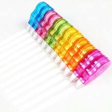 12 cintas correctoras, cintas correctoras de colores arcoíris Mini, corrección instantánea, corrección de escritura, adecuadas para artículos escolares, de oficina y del hogar, de vuelta a la escuela - Multicolor - Ver 11