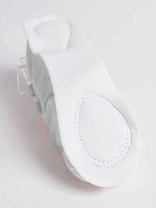 Daydance 女士芭蕾舞鞋软底芭蕾舞鞋练习芭蕾舞鞋舞蹈鞋 - 白色 - 查看 5