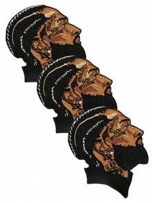 传奇 Patchez，刺绣熨烫贴花，黑色骄傲 - 彩色 - 查看 9