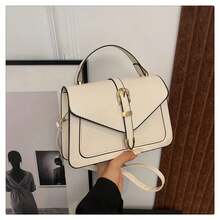 Stylish Retro Crossbody Handbag Women's Fashion Shoulder Bag Quality Korean Mini Square Bag Autumn New Arrival, School Backpack