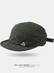 1 Peça Boné de Beisebol Estilo Retro, Borda Macia, Unissex, Impressão de Letra, Decorativo, Proteção UV, Secagem Rápida, Estilo Japonês 2025, Adequado para Primavera, Verão, Outono, Inverno - A - Visão 10